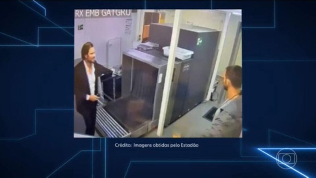 Veja momento em que Daniel Vorcaro, dono do Banco Master, recebe voz de prisão no aeroporto de Guarulhos