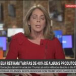 Imprensa internacional repercute retirada de tarifa dos EUA a produtos brasileiros