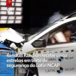 Renault Kardian recebe cinco estrelas em teste de segurança do Latin NCAP