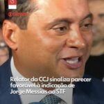 Relator da indicação de Messias deve encontrar Lula e pedir pacificação com Alcolumbre