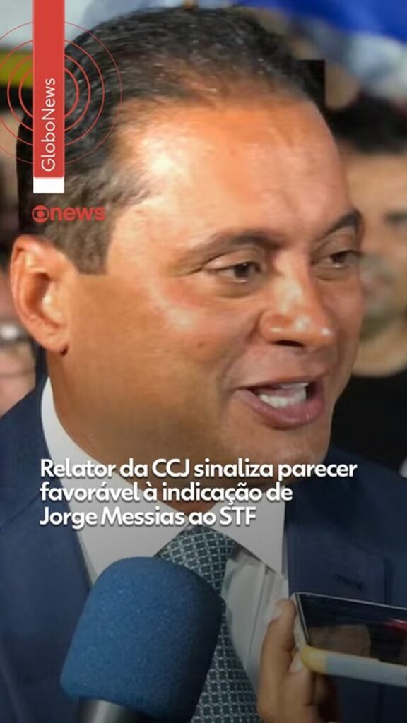 Relator da indicação de Messias deve encontrar Lula e pedir pacificação com Alcolumbre